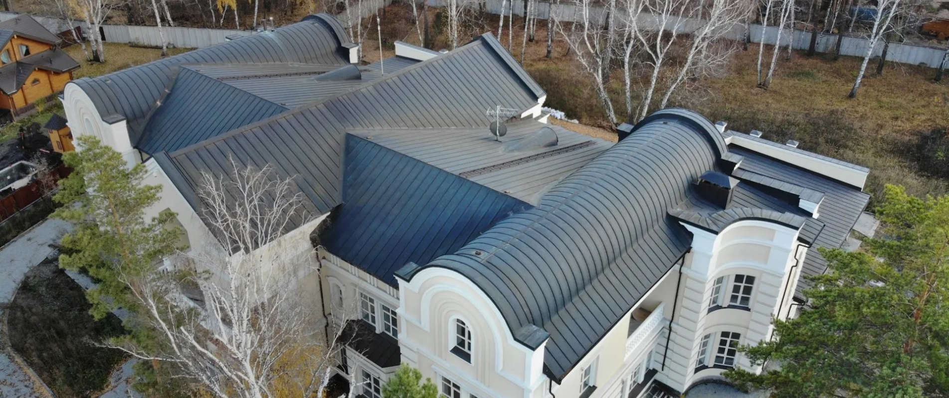 Монтаж медной кровли в Барнауле